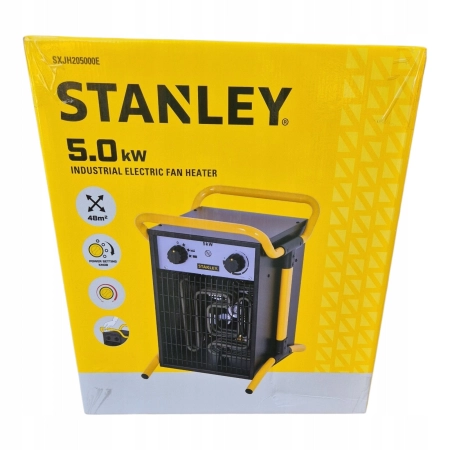 NAGRZEWNICA GRZEJNIK PRZEMYSŁOWY STANLEY SXJH205000E 5KW 3-FAZOWA