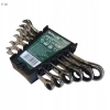 KLUCZE PŁASKO-OCZKOWE Z GRZECHOTKĄ S-56146 STALCO 6 elementów