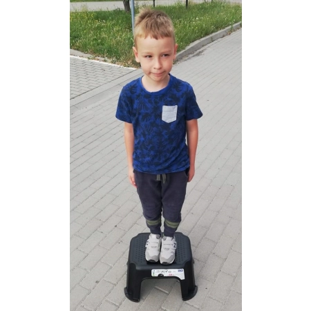 ROTHO TABORET SCHODEK STEP STOPIEŃ PODSTAWKA BLACK